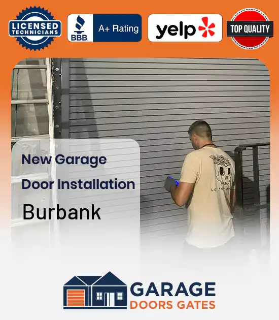 New Garage Door Installation Services Burbank 