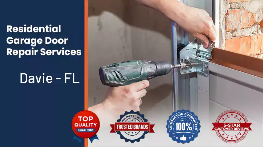 Residential Garage Door Repair Services Davie - FL 