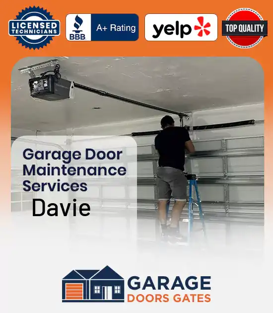 Garage Door Maintenance Services Davie 