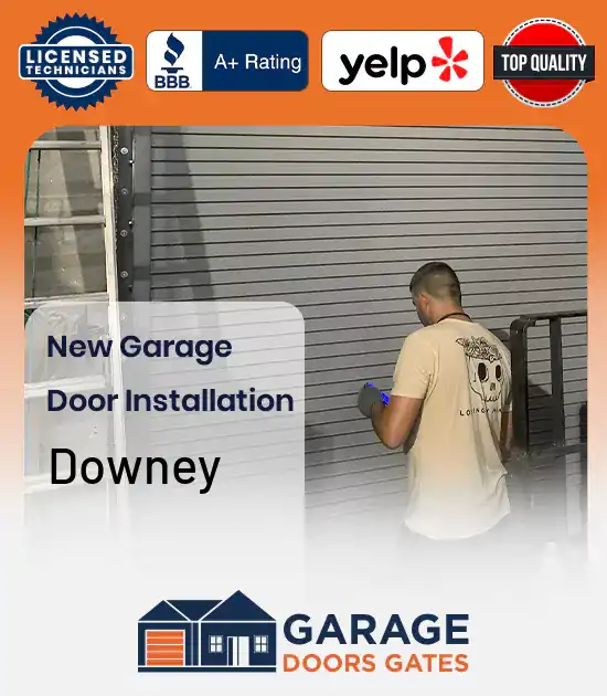 New Garage Door Installation Services Downey 