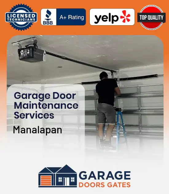 Garage Door Maintenance Services Manalapan 