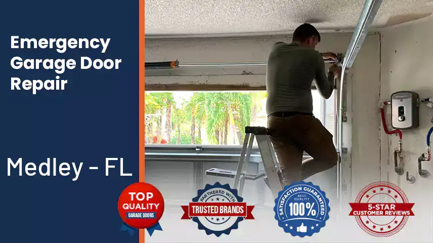 Emergency Garage Door Repair Medley - FL 