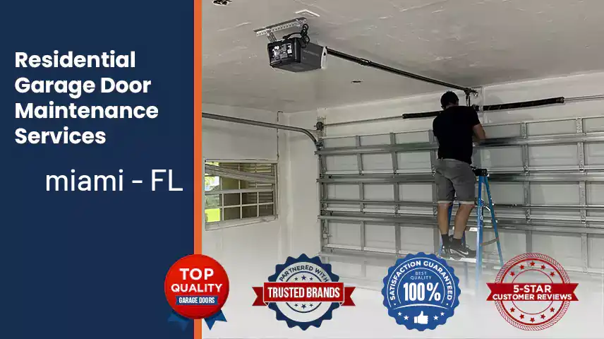 Residential Garage Door Maintenance Services miami - FL 