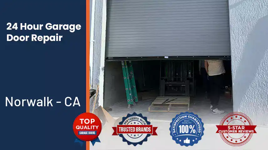 24 Hour Garage Door Repair Norwalk - CA 