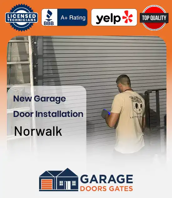 New Garage Door Installation Services Norwalk 