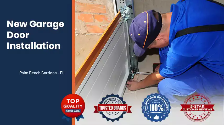 New Garage Door Installation Palm Beach Gardens - FL 