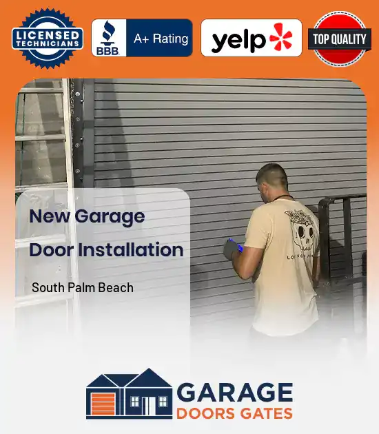 New Garage Door Installation Services South Palm Beach 