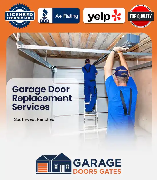 Garage Door Replacement Services Southwest Ranches 