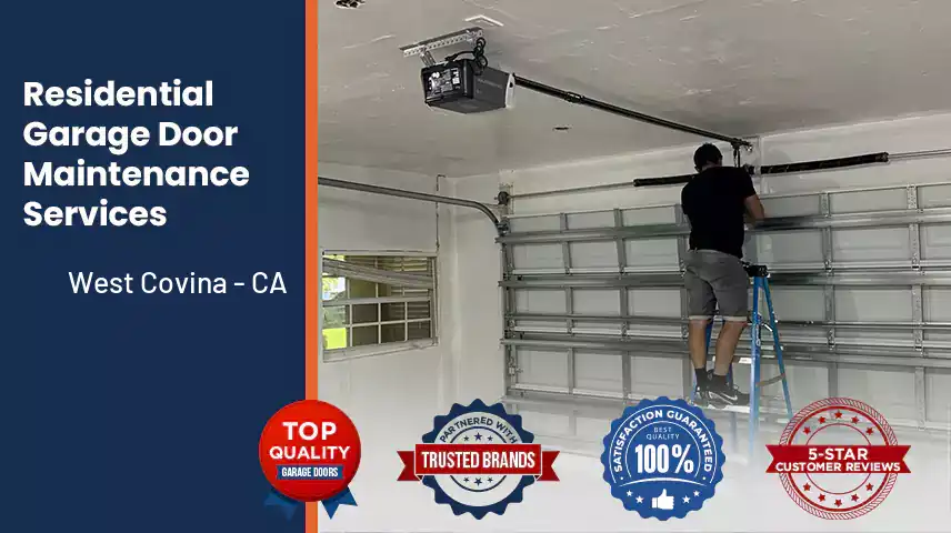 Residential Garage Door Maintenance Services West Covina - CA 