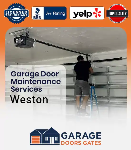 Garage Door Maintenance Services Weston 